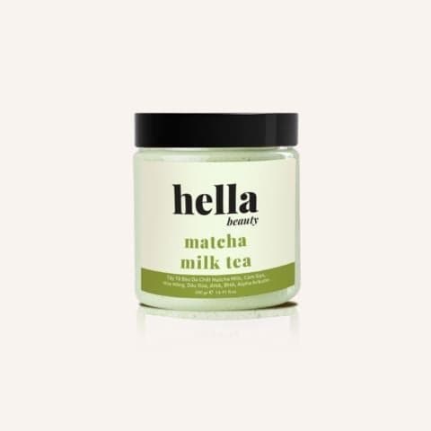 Tẩy Tế Bào Chết Body Matcha Hella Beauty 500g