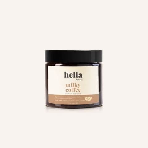 Tẩy tế bào chết cà phê Hella Beauty 450g
